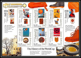 Delcampe - 81213 Grenada Carriacou Petite Martinique Mi 3656/3661 The History Of World Cup ** MNH Football Soccer 2002 Japan Korea - Grenade (1974-...)