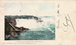 Delcampe - CANADA NIAGARA FALLS NIAGARA FALLS FROM STEEL ARCH BRIDGE - Ohne Zuordnung