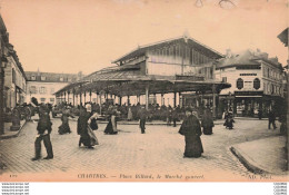Delcampe - 28 - CHARTRES - S16774 - Place Billard Le Marché Couvert Marché Aux Légumes - Chartres
