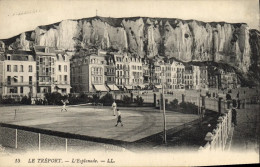Delcampe - CPA Tennis Le Treport L'esplanade - Tennis