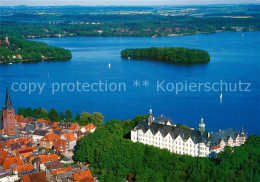 Delcampe - Ploen See Mit Schloss Naturpark Holsteinische Schweiz Fliegeraufnahme - Ploen