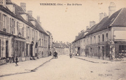 Delcampe - VERBERIE -60- Rue Saint Pierre - 02-10-26 - Verberie