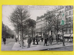 Delcampe - CPA - DEPT. 75 - PARIS - 10 ème  - LA PLACE DES MARAIS - LA STATION DU MÉTROPOLITAIN LANCRY - Pariser Métro, Bahnhöfe