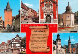 Delcampe - Helmstedt Niedersachsen Hausmannsturm Papenberg Portal Am Juleum Taubenturm Fach - Helmstedt