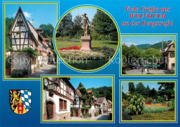 Delcampe - Weinheim Bergstrasse Altstadt Fachwerkhaeuser Denkmal Statue Park - Weinheim