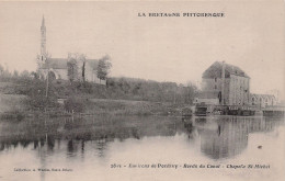 Delcampe - 56 PONTIVY BORDS DU CANAL CHAPELLE ST MICHEL - Pontivy