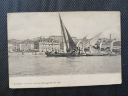 Delcampe - [POSTAL ANTIGO] Lisboa - Vista Do Cais Do Sodré Tirada Do Tejo (Tab. Ingleza) #Box1.3(new) - Lisboa