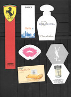 Delcampe - LOT  DE  6  CARTES  PARFUMEES - Modern (ab 1961)