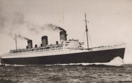 Delcampe - Nederland Rotterdam RMS Queen Mary Oceaanstomer Cunard Line Gepost #SCF415 - Rotterdam