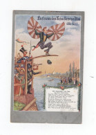 Delcampe - 1912 Dt. Reich Frankierte Künstler Farbkarte Der Schneider Von Ulm - Ulm