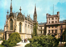 Delcampe - CPA Lednice Chateau La Cour D'Honneur - Tschechische Republik