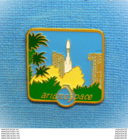 Delcampe - 1 PIN'S //  ** ARIANESPACE / LANCEMENT SPATIAUX ** . (WINNER). - Spazio