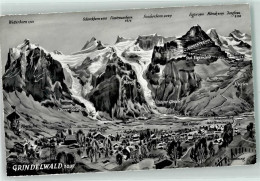 Delcampe - 3818 Grindelwald - Vogelschau - 39402487 - Grindelwald