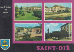 Delcampe - CPM   France   Grand Est   88   Vosges   Saint Dié  Vue Multiple 4 Vues Avec Blason - Saint Die