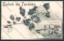 Delcampe - Taranto Città Saluti Da Cartolina MV5529 - Taranto