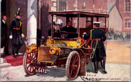 Delcampe - Duke Of Connaught And Staff - CLASSIC CAR - Tuck Oilette 9017 - PKW