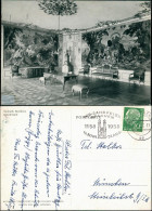 Delcampe - Ansichtskarte Ansbach Residenz Innenansicht, Wandgemälde, Gobelinsaal 1955 - Ansbach