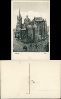 Delcampe - Ansichtskarte Aachen Aachener Dom Auto Vor Dem Dom, Kirche 1920 - Aachen