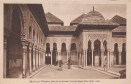 Delcampe - ESPAÑA Granada Alhambra Patio De Los Leones Arquitectura Unposted #SCR272 - Granada