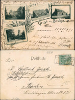 Delcampe - Postcard Buckow Buków (Sulechów) Landpost Postamt Gasthof 1900 - Neumark