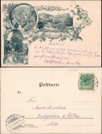 Delcampe - Ansichtskarte Löbau 3 Bild Scala 1899 - Loebau