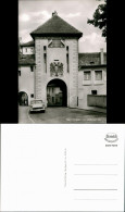 Delcampe - Ansichtskarte Memmingen Parkendes Auto Am Lindauer Tor, Tor-Durchfahrt 1960 - Memmingen