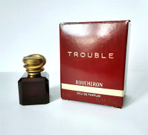 Delcampe - Miniature De Parfum Trouble De Boucheron EDP 5 Ml + Boite - Miniatures Femmes (avec Boite)