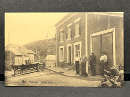 Delcampe - Cpa BELGIQUE - LUXEMBOURG - MESSANCY - BEBANGE, Café Du Centre - Messancy