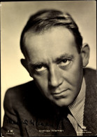 Delcampe - CPA Schauspieler Mathias Wiemann, Portrait, Ross G 80, Autogramm - Schauspieler