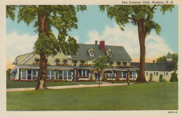 Delcampe - The Country Club Nashua  N.H. US Numerous Windows With Shutters. Large Canopy At The Entrance. Vintage - Nashua