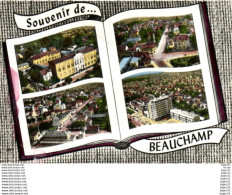 Delcampe - 1 Cpsm Souvenir De Beauchamp - Beauchamp
