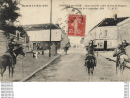 Delcampe - Nogent Sur Oise - Escarmouche Entre Uhlans Et Dragons Français - Nogent Sur Oise