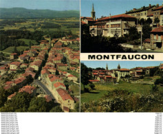 Delcampe - Montfaucon En Velay "multi Vues" - Montfaucon En Velay