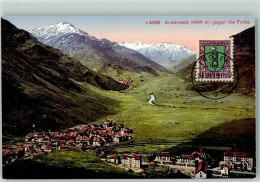 Delcampe - 6490 Andermatt - Furka Pro Juventute Marke - 39410436 - Andermatt