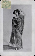 Delcampe - CPA Fantaisie Femme Chavita Theatre (carte Metalisée) TOP - Frauen