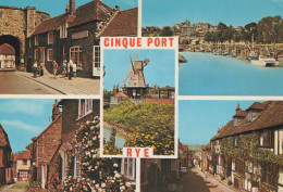 Delcampe - United Kingdom Rye Historic Town Views Landgate The MILL Harbour #SCT306 - Rye
