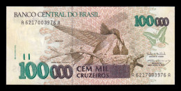 Delcampe - Brasil Brazil 100000 Cruzeiros Hummingbird (1992-1993) Pick 235b Sc Unc - Brésil