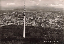 Delcampe - [-30%] ALLEMAGNE - Stuttgart - Fernsehturn 211 M - Carte Postale - Stuttgart