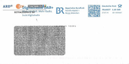 Delcampe - 330  Webradio, Internet Radio: Meter Stamp From München, Germany. Informatics Computer Netradio Rayrischer Rundfunk - Informática