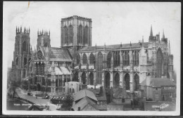 Delcampe - Great Britain - United Kingdom.   York. Minster.   Illustrated View Posted Postcard - York