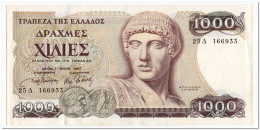 Delcampe - GREECE,1000 DRACHMAI,1987,P.202,XF - Grèce