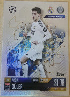 Delcampe - Trading Card, Cromo, Sticker / TOPPS Match Attax 24/25 / Arda Güler; Real Madrid WINNER 23/24 #131 - Trading-Karten