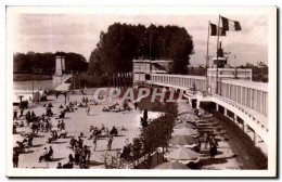Delcampe - CPA Plage De Lys Chantilly A Boran Un Coin De La Plage Et Les Cabines - Chantilly
