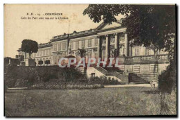 Delcampe - CPA Compiegne Coin Du Parc Avec Vue Sur Le Chateau - Compiegne