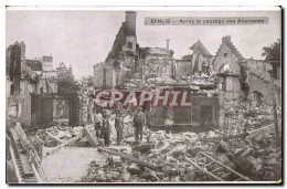 Delcampe - CPA Senlis Apres Le Passage Des Allemands - Senlis