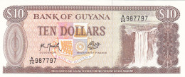 Delcampe - GUYANA - 10 Dollars - 1992 - P.23f - NEUF - Guyana