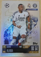 Delcampe - Trading Card, Cromo, Sticker / TOPPS Match Attax 24/25 / David Alaba; Real Madrid WINNER 23/24 #122 - Trading-Karten