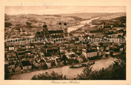 Delcampe - PAssAU Bayern Blick Vom Oberhaus - Passau