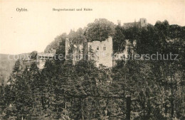 Delcampe - Oybin Sachsen Bergrestaurant Und Ruine - Oybin