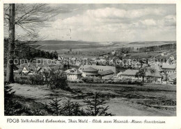 Delcampe - Bad Liebenstein FDGB Volksheilbad Blick Zum Heinrich Mann Sanatorium - Bad Liebenstein